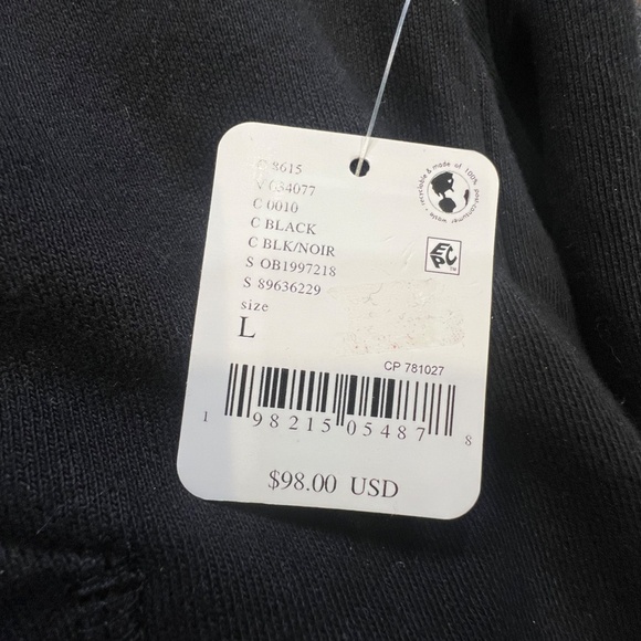 FP Movement By Free People High Jump Full-Zip Sweatshirt, Sz Large, Black/Gray - Picture 3 of 16